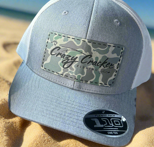 Camo patch snap back
